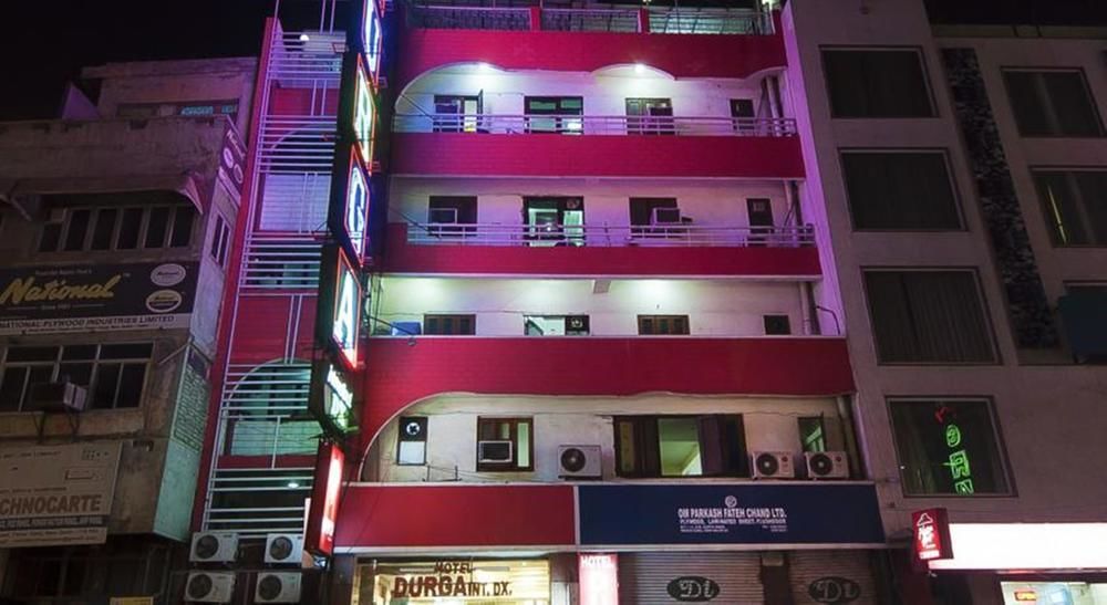 Hotel Durga International New Delhi Exteriör bild